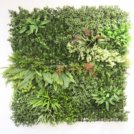 Mur artificiel - Plantes bucoliques synthétiques
