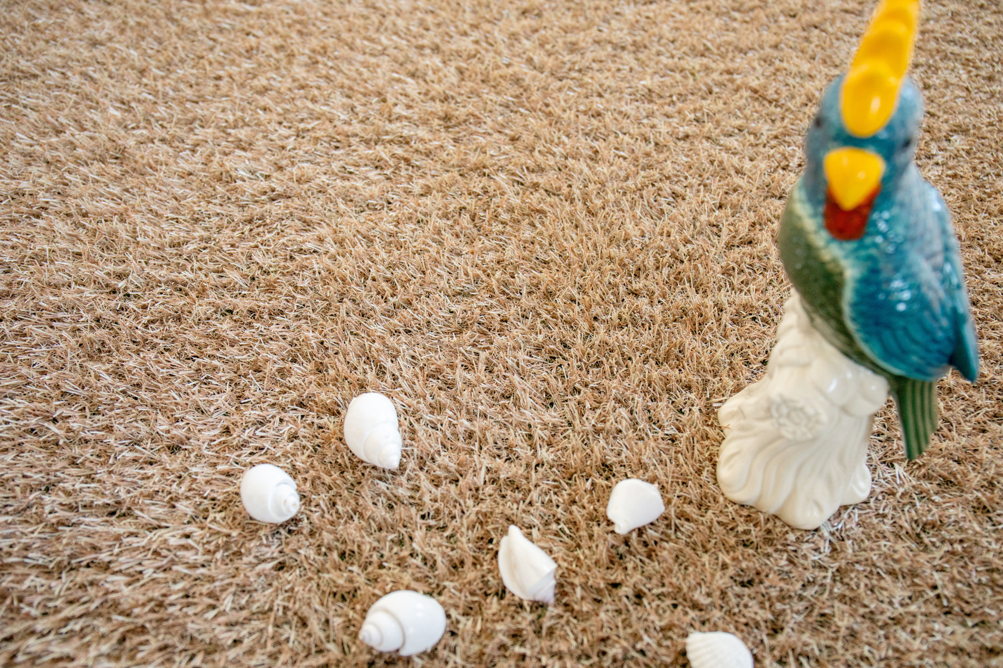 Gazon artificiel Essential Garden Beige sable - 22 mm