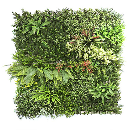 Mur artificiel - Plantes bucoliques synthtiques