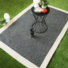 Tapis dextrieur aspect naturel Hron cendr - jardin