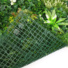 Mur artificiel plantes printanires synthtiques - envers