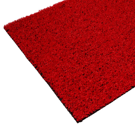 Gazon synthétique - Event classé feu et certifié GRS - Rouge - 8 mm