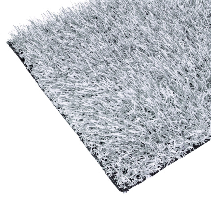 Gazon synthétique - Expo classé feu et certifié GRS - Gris argent - 22 mm