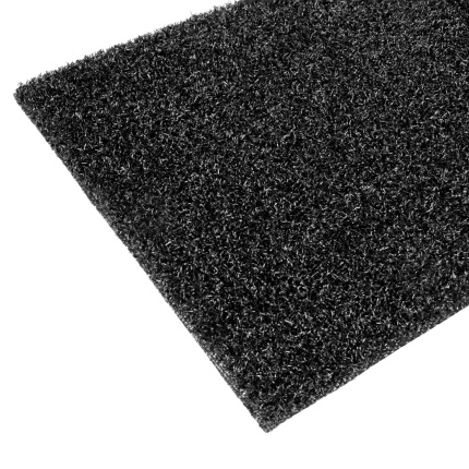 Gazon synthétique - Event classé feu et certifié GRS - Noir - 8 mm