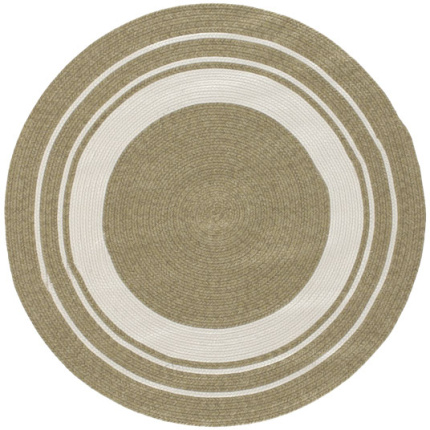 Les aspects naturels - Tapis d'extrieur rond Jute tresse