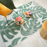 Tapis dextrieur tendance vert maximaliste - salon