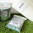 Kit de pose pour gazon synthétique : bande de jonction, géotextile et sachet de 100 clous