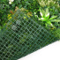 Mur artificiel plantes printanires synthtiques - envers