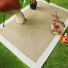 Tapis dextrieur aspect naturel Jute tresse - jardin