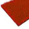 Visuel - Gazon synthétique - Expo classé feu et certifié GRS - Rouge - 22 mm